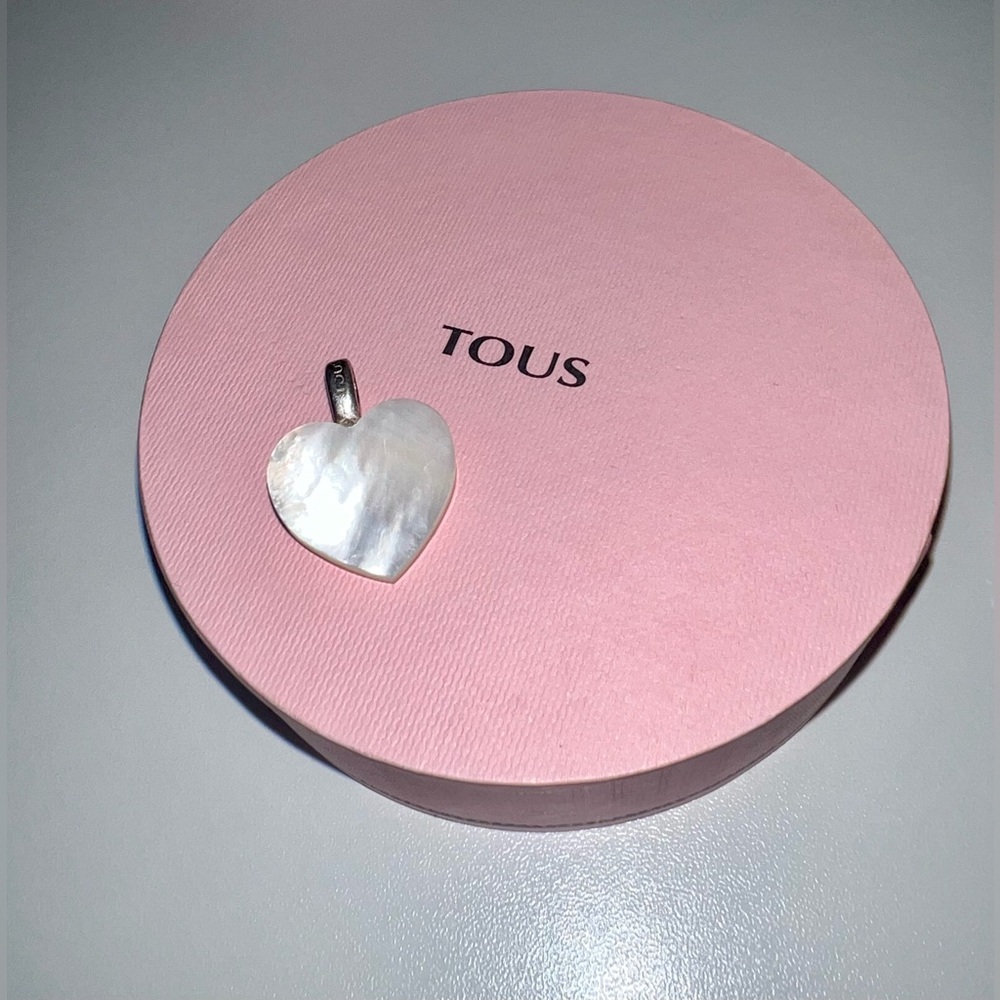 Tous Nacar Heart Pendant✨